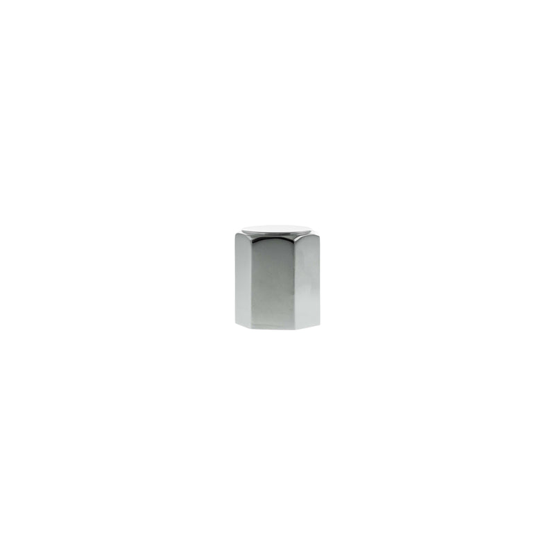 Millhouse Brass Pennington Hexagonal Cylinder Cabinet Knob Handle - Polished Chrome - MHCH1420PC - Choice Handles