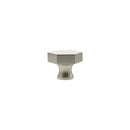 Millhouse Brass Pennington Hexagonal Cabinet Knob Handle - Satin Nickel - MHCH1532SN - Choice Handles