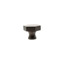 Millhouse Brass Pennington Hexagonal Cabinet Knob Handle - Urban Dark Bronze - MHCH1532UDB - Choice Handles
