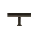 Millhouse Brass Pennington Hexagonal T-Bar Cabinet Knob Handle - Urban Dark Bronze - MHCH1675UDB - Choice Handles