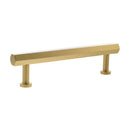 Millhouse Brass Pennington Hexagonal T-Bar Cabinet Pull Handle 128mm - Satin Brass - MHCH17128SB - Choice Handles