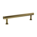 Millhouse Brass Pennington Hexagonal T-Bar Cabinet Pull Handle 160mm - Antique Brass - MHCH17160AB - Choice Handles