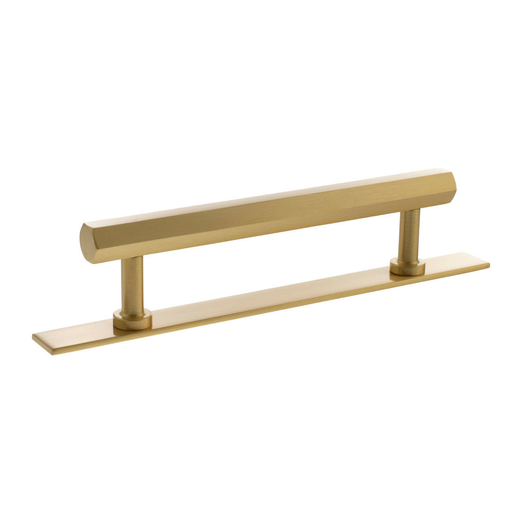 Millhouse Brass Pennington Hexagonal T-Bar Cabinet Pull Handle on Back