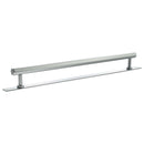 Millhouse Brass Pennington Hexagonal T-Bar Cabinet Pull Handle on Backplate 320mm - Polished Chrome - MHCHB17320PC - Choice Handles