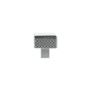 Millhouse Brass Eiffel Knurled Square Cabinet Knob Handle - Polished Chrome - MHCK1230PC - Choice Handles