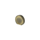 Millhouse Brass Eiffel Knurled Finger Pull Cabinet Knob Handle - Antique Brass - MHCK1338AB - Choice Handles