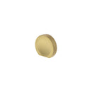 Millhouse Brass Eiffel Knurled Finger Pull Cabinet Knob Handle - Satin Brass - MHCK1338SB - Choice Handles