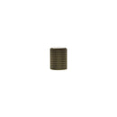 Millhouse Brass Eiffel Knurled Cylinder Cabinet Knob Handle - Antique Brass - MHCK1420AB - Choice Handles