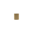 Millhouse Brass Eiffel Knurled Cylinder Cabinet Knob Handle - Satin Brass - MHCK1420SB - Choice Handles