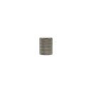 Millhouse Brass Eiffel Knurled Cylinder Cabinet Knob Handle - Satin Nickel - MHCK1420SN - Choice Handles