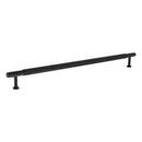Millhouse Brass Eiffel Knurled T-Bar Cabinet Pull Handle 320mm - Matt Black - MHCK17320MB - Choice Handles