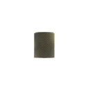 Millhouse Brass Watson Cylinder Knurled Cabinet Knob on Concealed Fix - Antique Brass - MHCK1820AB - Choice Handles