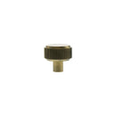 Millhouse Brass Battersea Linear Round Cabinet Knob Handle - Antique Brass - MHCL1532AB - Choice Handles