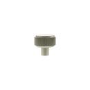 Millhouse Brass Battersea Linear Round Cabinet Knob Handle - Satin Nickel - MHCL1532SN - Choice Handles