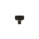 Millhouse Brass Battersea Linear Round Cabinet Knob Handle - Urban Dark Bronze - MHCL1532UDB - Choice Handles