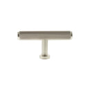 Millhouse Brass Battersea Linear T-Bar Cabinet Knob Handle - Satin Nickel - MHCL1675SN - Choice Handles