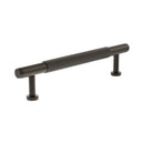 Millhouse Brass Battersea Linear T-Bar Cabinet Pull Handle 128mm - Urban Dark Bronze - MHCL17128UDB - Choice Handles