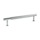 Millhouse Brass Battersea Linear T-Bar Cabinet Pull Handle 160mm - Polished Chrome - MHCL17160PC - Choice Handles