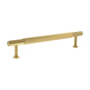 Millhouse Brass Battersea Linear T-Bar Cabinet Pull Handle 160mm - Satin Brass - MHCL17160SB - Choice Handles