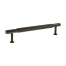 Millhouse Brass Battersea Linear T-Bar Cabinet Pull Handle 160mm - Urban Dark Bronze - MHCL17160UDB - Choice Handles