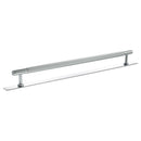 Millhouse Brass Battersea Linear T-Bar Cabinet Pull Handle on Backplate 320mm - Polished Chrome - MHCLB17320PC - Choice Handles