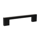 Millhouse Brass Empire Slim Cabinet Pull Handle 128mm - Matt Black - MHCN17128MB - Choice Handles