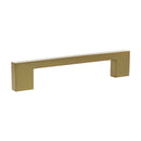 Millhouse Brass Empire Slim Cabinet Pull Handle 128mm - Satin Brass - MHCN17128SB - Choice Handles