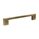 Millhouse Brass Empire Slim Cabinet Pull Handle 160mm - Antique Brass - MHCN17160AB - Choice Handles