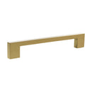 Millhouse Brass Empire Slim Cabinet Pull Handle 160mm - Satin Brass - MHCN17160SB - Choice Handles