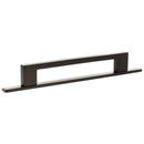 Millhouse Brass Empire Slim Cabinet Pull Handle on Backplate 160mm - Urban Dark Bronze - MHCNB17160UDB - Choice Handles