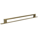 Millhouse Brass Empire Slim Cabinet Pull Handle on Backplate 320mm - Antique Brass - MHCNB17320AB - Choice Handles