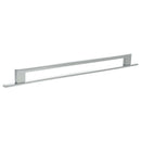 Millhouse Brass Empire Slim Cabinet Pull Handle on Backplate 320mm - Polished Chrome - MHCNB17320PC - Choice Handles