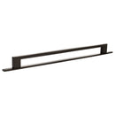 Millhouse Brass Empire Slim Cabinet Pull Handle on Backplate 320mm - Urban Dark Bronze - MHCNB17320UDB - Choice Handles