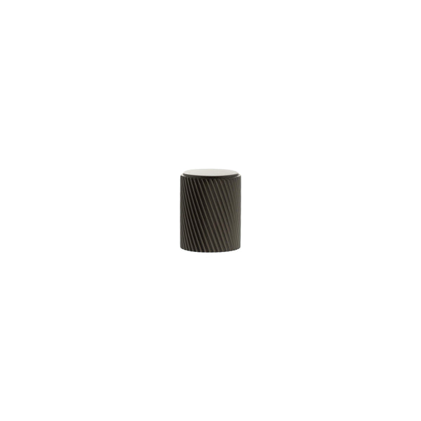 Millhouse Brass Paddington Spiral Cylinder Cabinet Knob Handle - Urban Dark Bronze - MHCS1420UDB - Choice Handles