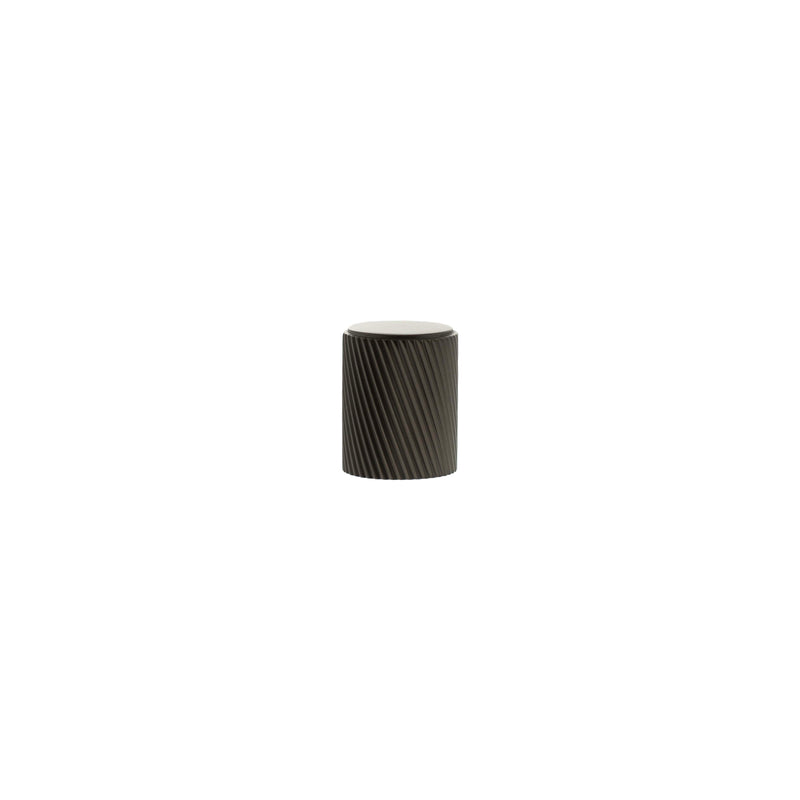 Millhouse Brass Paddington Spiral Cylinder Cabinet Knob Handle - Urban Dark Bronze - MHCS1420UDB - Choice Handles