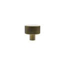 Millhouse Brass Paddington Spiral Round Cabinet Knob Handle - Antique Brass - MHCS1532AB - Choice Handles