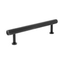 Millhouse Brass Paddington Spiral T-Bar Cabinet Pull Handle 128mm - Matt Black - MHCS17128MB - Choice Handles