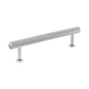 Millhouse Brass Paddington Spiral T-Bar Cabinet Pull Handle 128mm - Polished Chrome - MHCS17128PC - Choice Handles