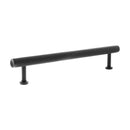 Millhouse Brass Paddington Spiral T-Bar Cabinet Pull Handle 160mm - Matt Black - MHCS17160MB - Choice Handles
