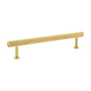 Millhouse Brass Paddington Spiral T-Bar Cabinet Pull Handle 160mm - Satin Brass - MHCS17160SB - Choice Handles