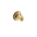 Millhouse Brass Solid Brass Oval WC Turn and Release - Antique Brass - MHOWCAB - Choice Handles