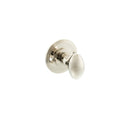 Millhouse Brass Solid Brass Oval WC Turn and Release - Polished Nickel - MHOWCPN - Choice Handles