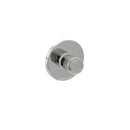 Millhouse Brass Knurled WC Turn and Release on 5mm Slimline Round Rose - Polished Chrome - MHSRKWCPC - Choice Handles