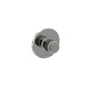 Millhouse Brass Linear WC Turn and Release on 5mm Slimline Round Rose - Polished Chrome - MHSRLWCPC - Choice Handles