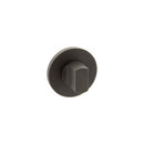 Millhouse Brass WC Turn and Release on 5mm Slimline Round Rose - Urban Dark Bronze - MHSRWCUDB - Choice Handles