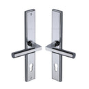 Heritage Brass Multi-Point Door Handle Lever Lock Bauhaus RH Design Polished Chrome finish - MP2259.RH-PC - Choice Handles