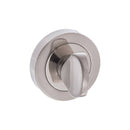 STATUS WC Turn and Release on Round Rose - Satin Nickel/Nickel Plate - S3WCRSNNP - Choice Handles