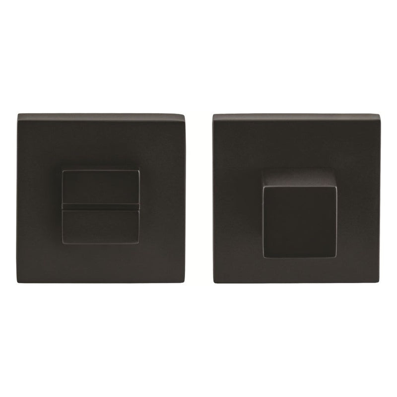 Oro&Oro WC Turn and Release on Square Rose - Matt Black - O31WC15EMB