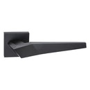 Oro&Oro Skywalker Lever Door Handle on Square Rose - Matt Black - O8015EMB - Choice Handles