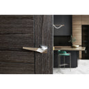 Oro&Oro Skywalker Lever Door Handle on Square Rose - Satin Chrome - O8015ESC - Choice Handles